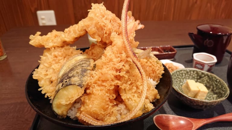 穴子天丼