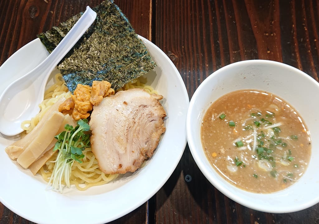 雲丹味噌つけ麺