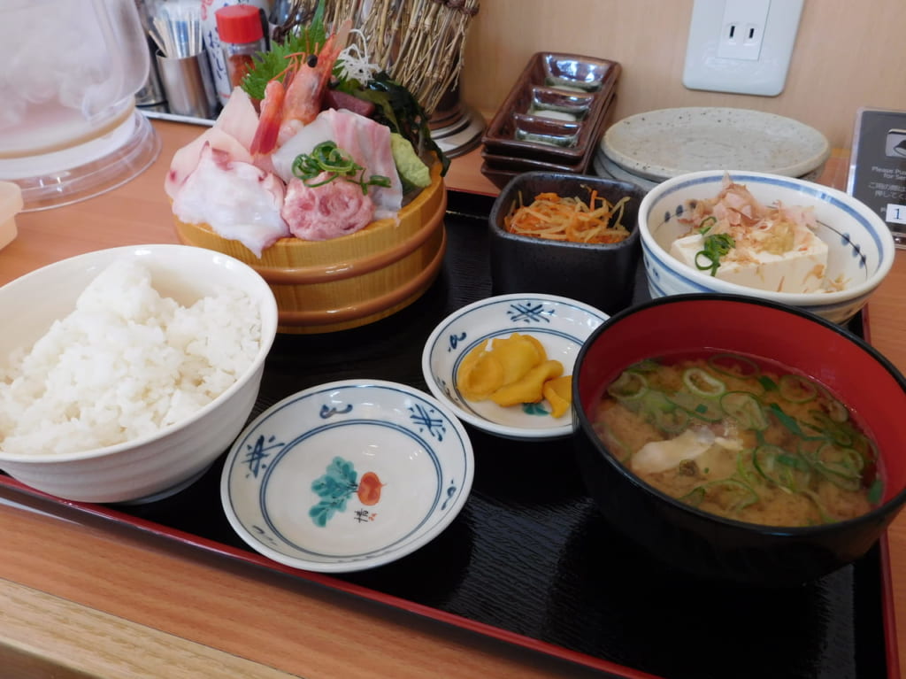 刺身定食