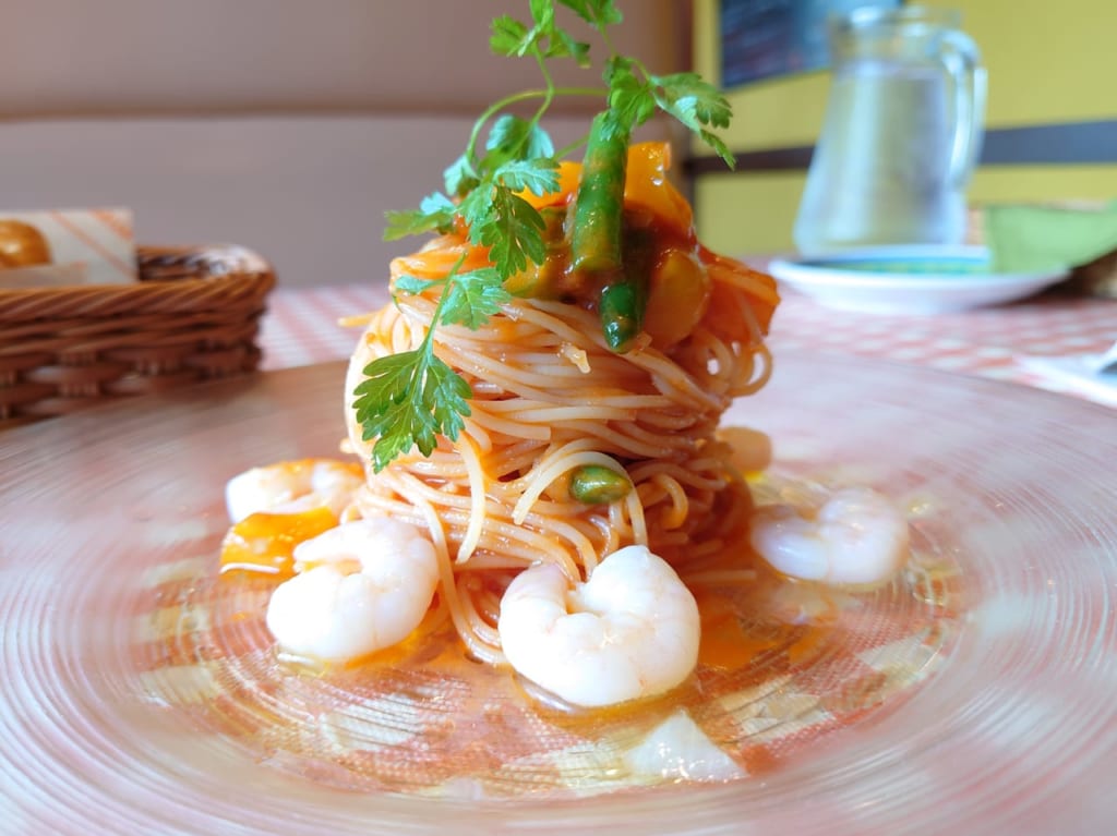冷製パスタ