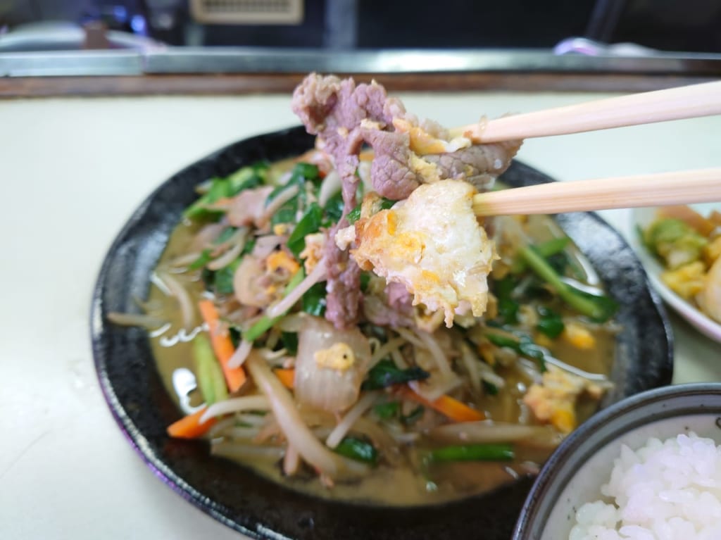 ニラ玉子いため