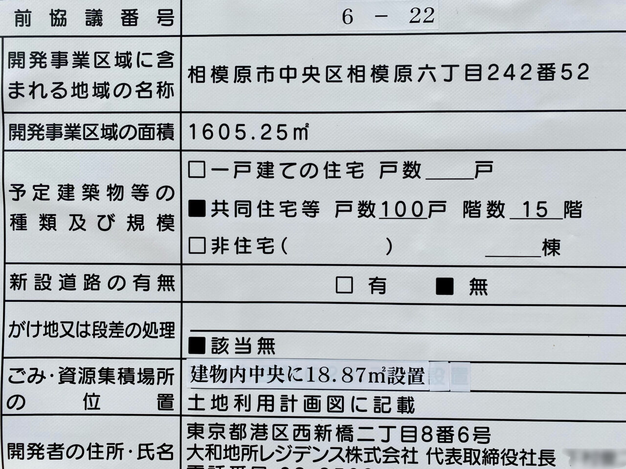 グリーンバザール西門跡地に大型マンションが建築予定のようです。