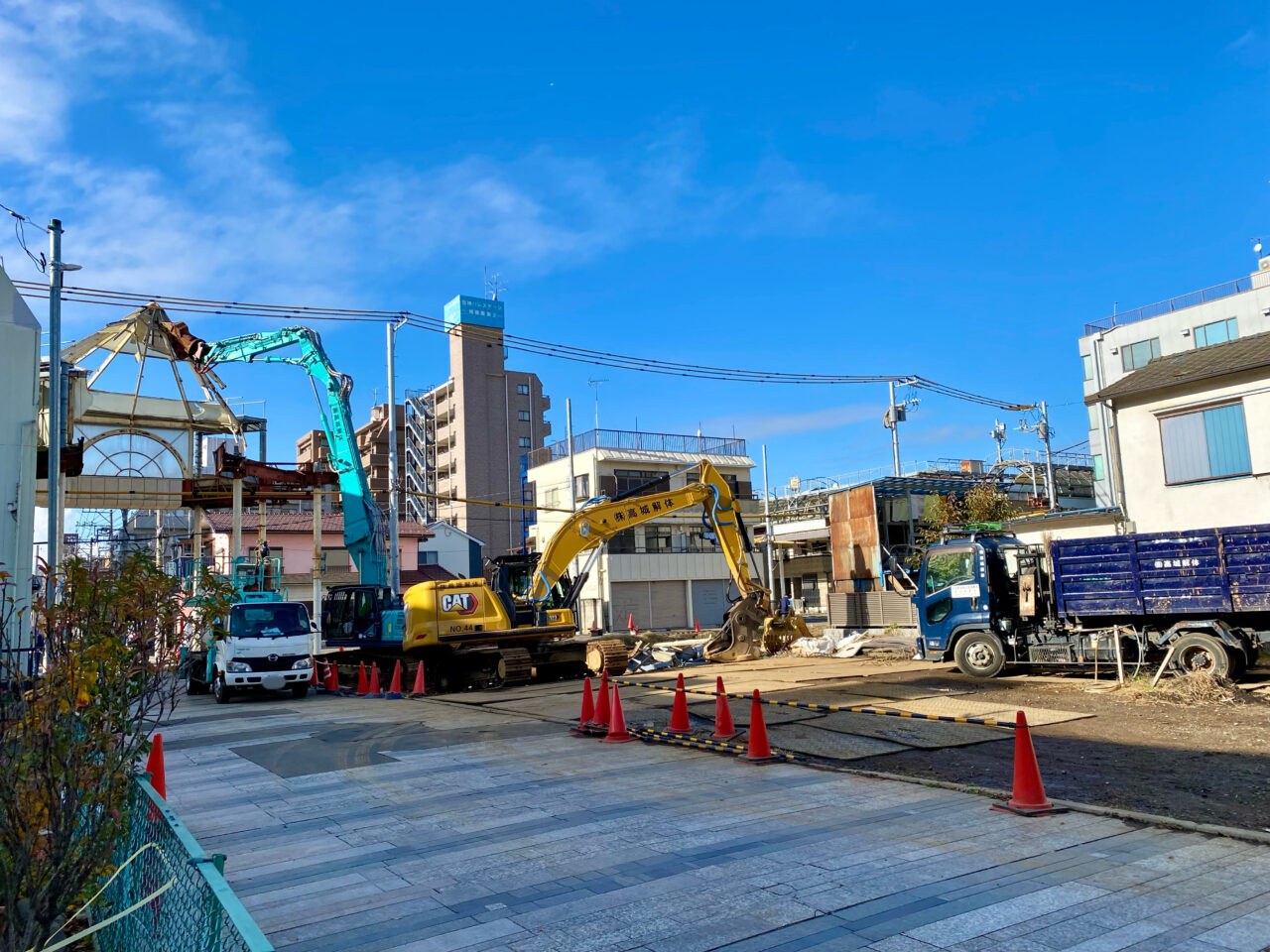 【相模原市中央区】グリーンバザール西門跡地のマンション建設予定地に動きが。マンション建設に向け仮囲いがされました