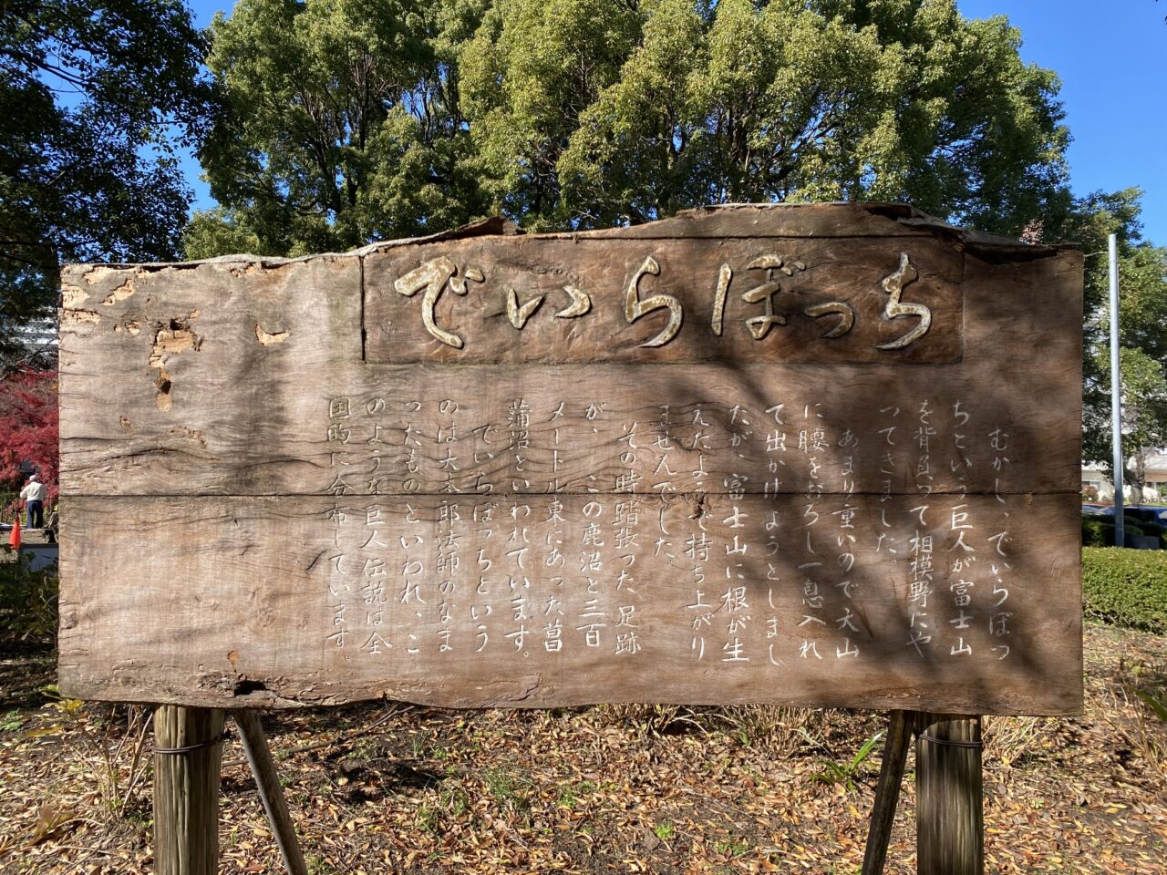 【相模原市中央区】相模原市の「でいらぼっち伝説」をモチーフにした話が人気漫画「都市伝説先輩」に掲載されています! 鹿沼公園も登場しています