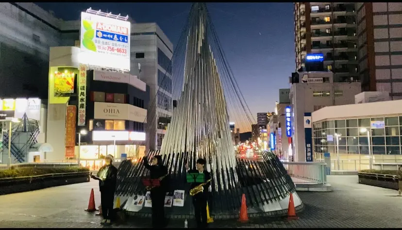 2024年12月15日(日)に相模原駅前広場にてイルミネーション点灯式が開催されました！