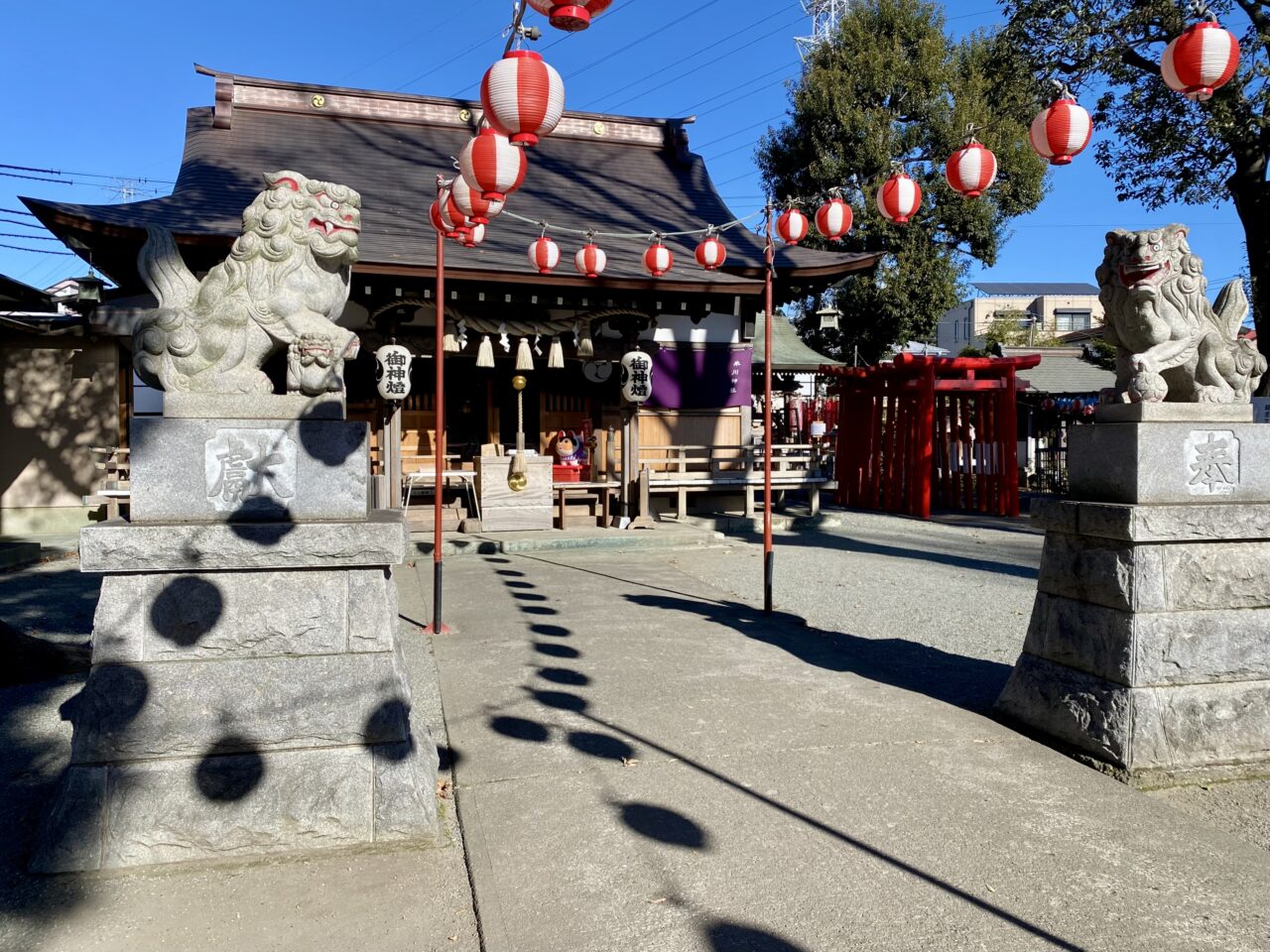 清新4丁目の氷川神社では2024-2025初詣で甘酒が振舞われます！幸先詣りもすでに始まっています！