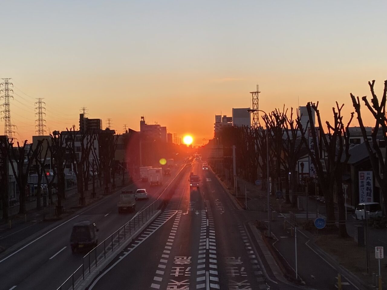 中央区内の初日の出スポットは？