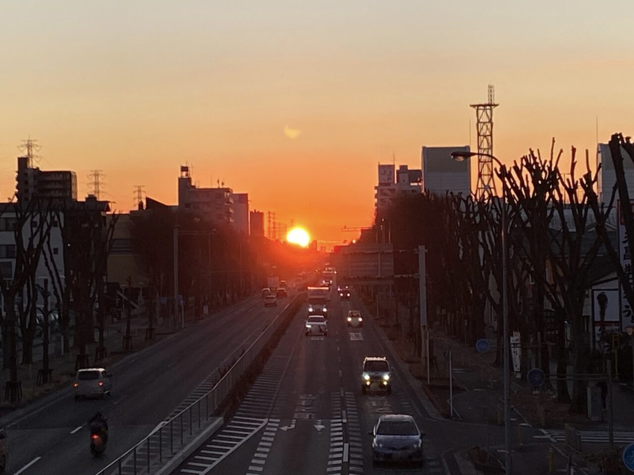 中央区内の初日の出スポットは？