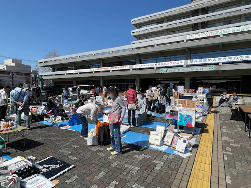 【相模原市中央区】線や色彩で遊ぼう！3/30(日)相模原市役所本館前広場にて「さがみはらSakura路上アート　アート市」開催