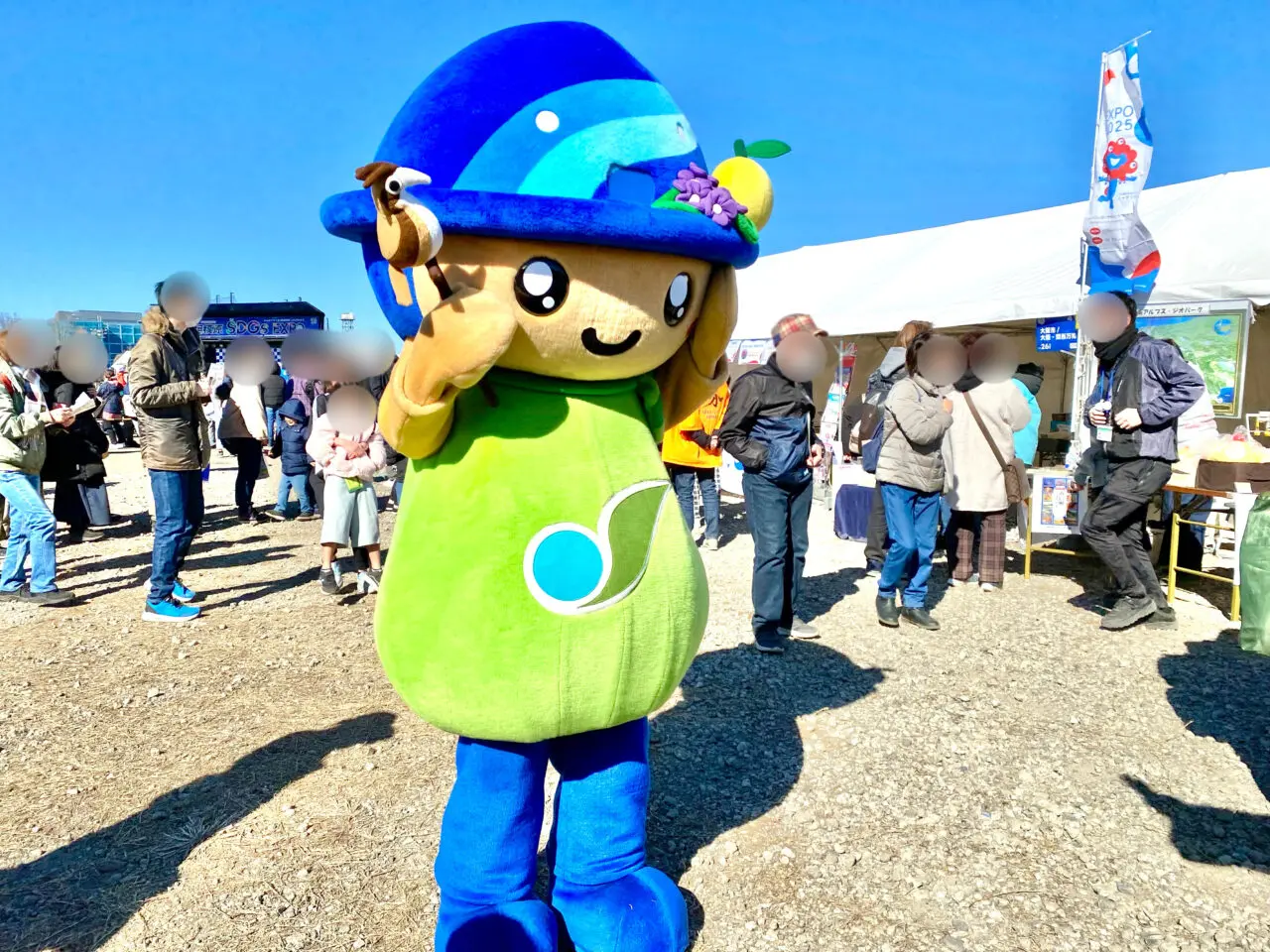 さがみん　（2025年1月に開催された「相模原SDGs EXPO　DAY2」にて撮影）