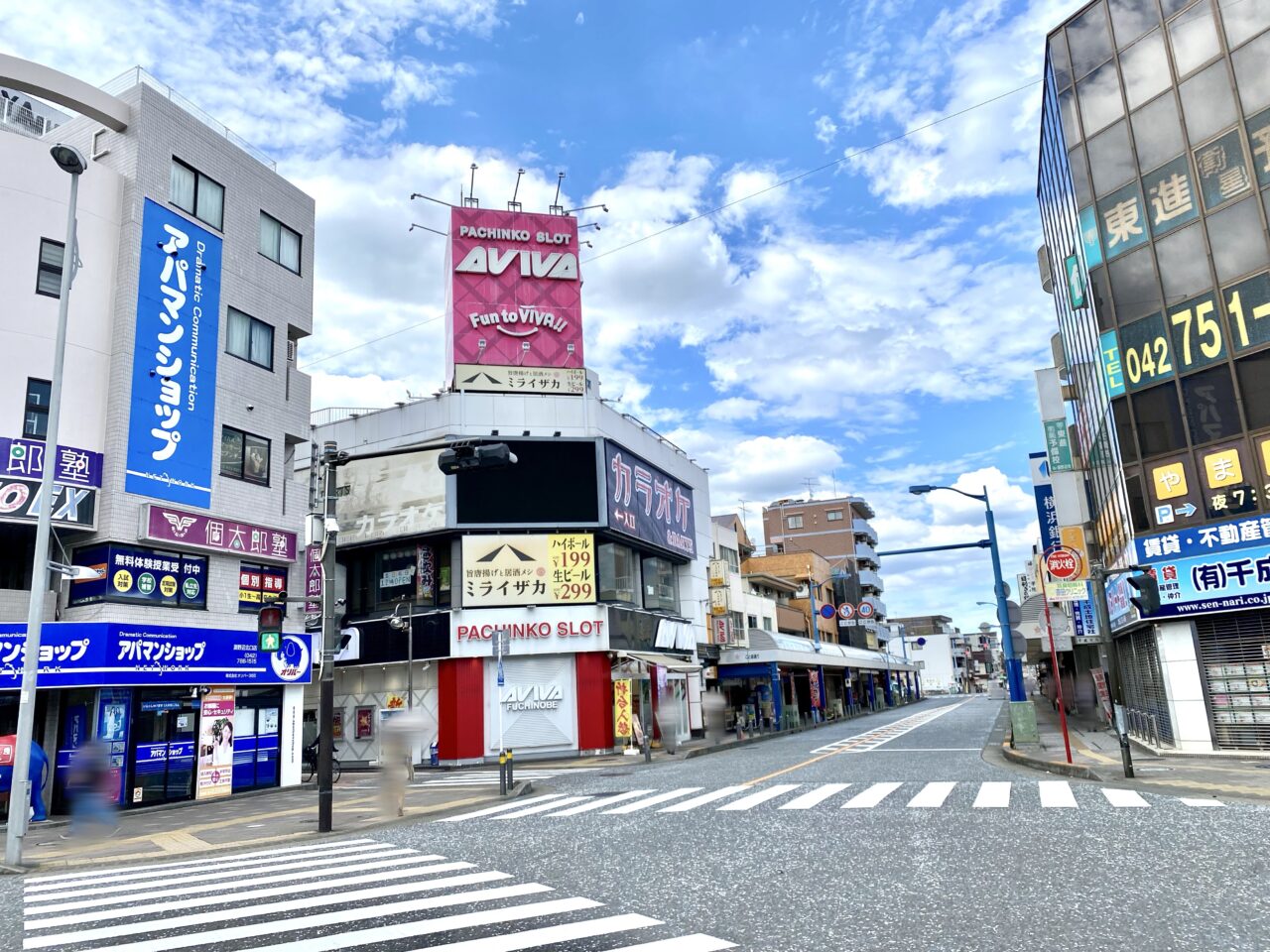 【相模原市中央区】約10年間営業していたJR淵野辺駅北口の目の前のパチンコ店「アビバ淵野辺店」が6月8日で閉店します
