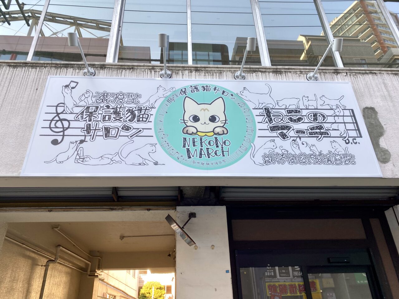 【相模原市中央区】相模原駅南口近くに、保護猫サロン「ねこのマーチ」が12月中旬頃オープン予定
